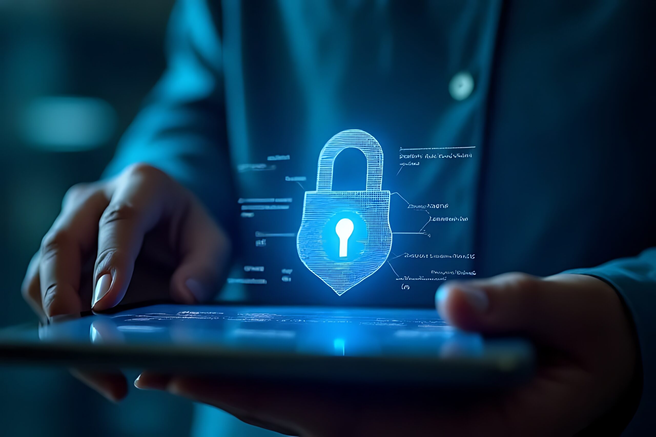 E-Learning Cybersecurity: Visualisierung von IT-Sicherheit auf einem Tablet